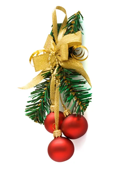 Ornamento de Natal com bola — Fotografia de Stock