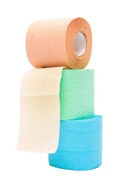 Rolle eines Toilettenpapiers — Stockfoto