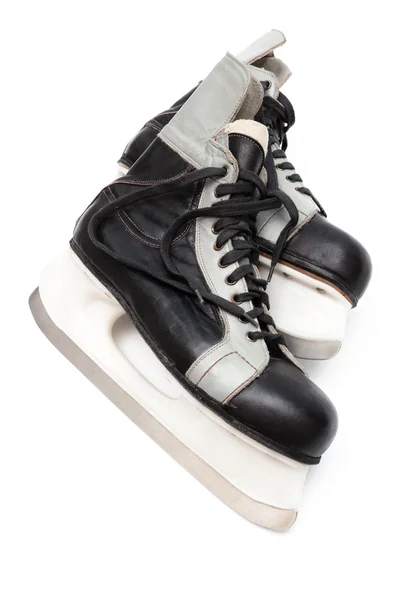 黑色溜冰鞋 — 图库照片