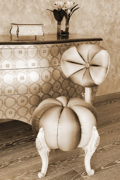 Gyönyörű antik szék — Stock Fotó