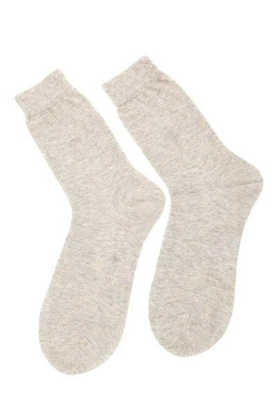 Beige socks — Stock Photo, Image