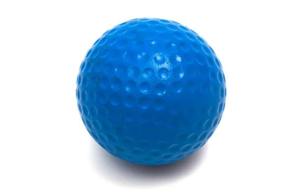Blue ball golf — Stock Photo, Image