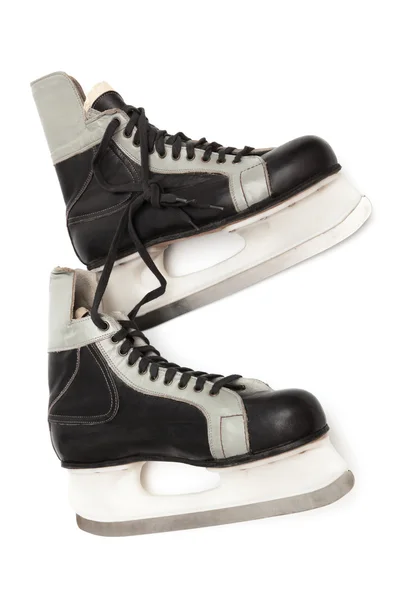 黑色溜冰鞋 — 图库照片
