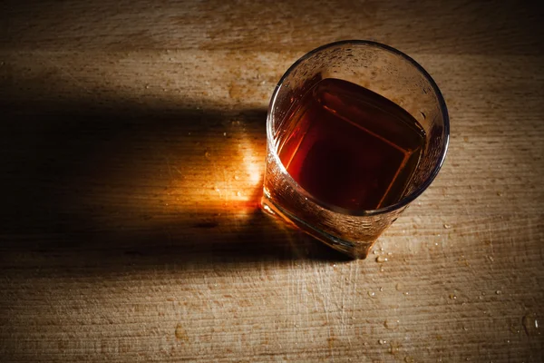 Glass from whisky — Stock Photo, Image