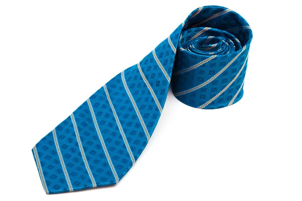 Turquoise tie close up — Stock Photo, Image