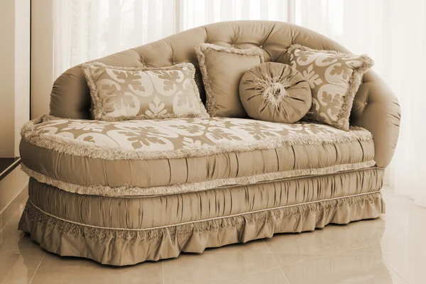 Όμορφη καναπέ — Φωτογραφία Αρχείου