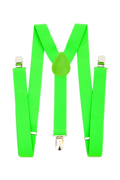 stock image Green suspenders