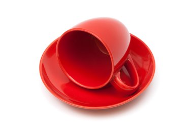 Red coffee cup clipart