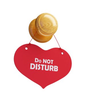Do not disturb clipart