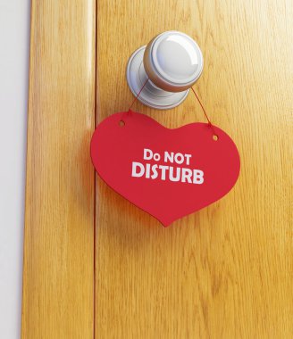 Do not disturb clipart