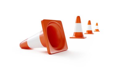 Road construction clipart