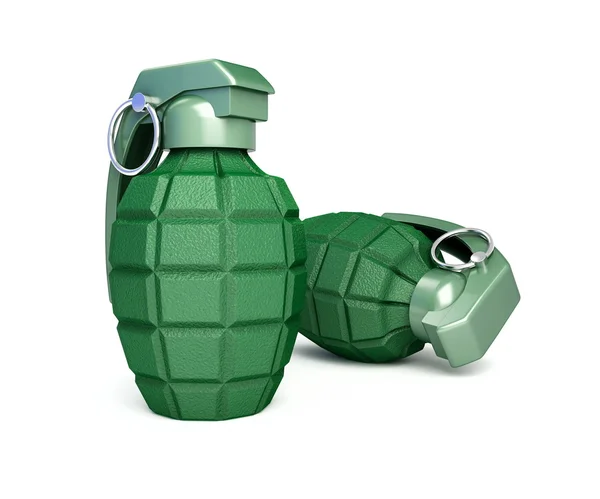 Groen granaat — Stockfoto