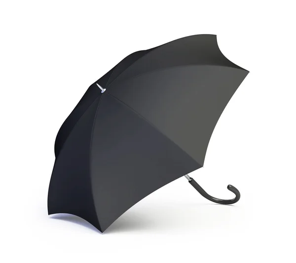 黑伞 — 图库照片