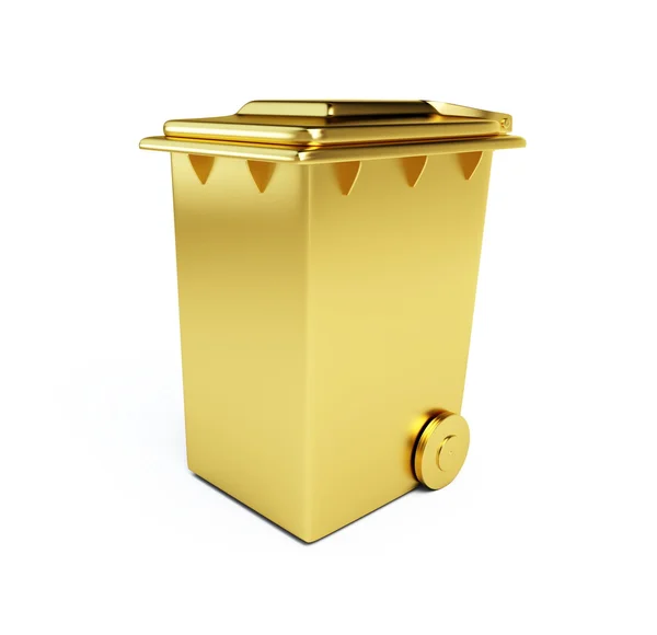 Utilização de ouro de lixo — Fotografia de Stock