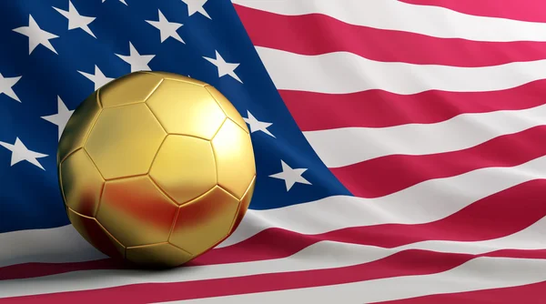 Soccerball Usa — Stock fotografie