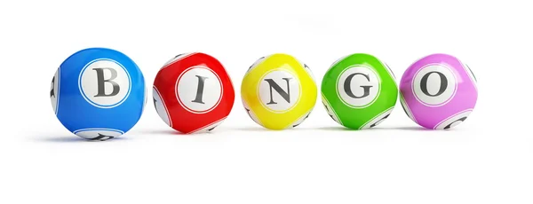 Bingo míče — Stock fotografie