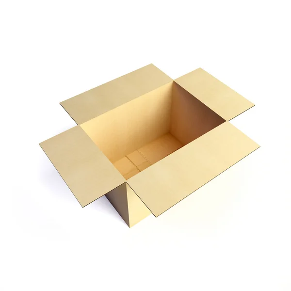 Коробка доставки — стоковое фото