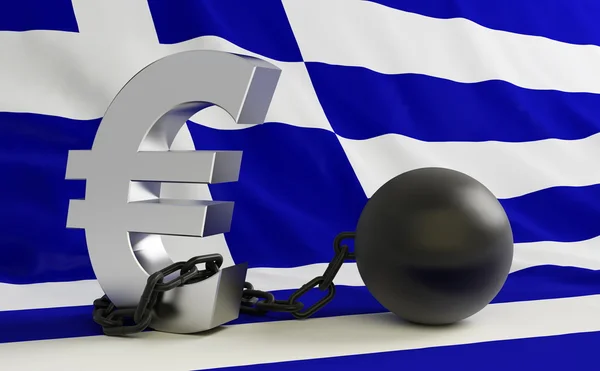 위기 그리스 — 스톡 사진