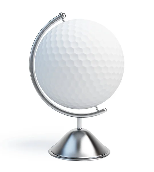 Globus-Golfball — Stockfoto