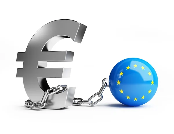 Crisis de la Unión Europea — Foto de Stock