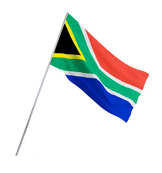 Flagga Sydafrika — Stockfoto