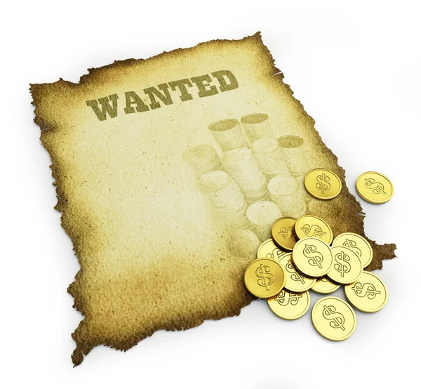 Wanted poster — Stock Photo, Image
