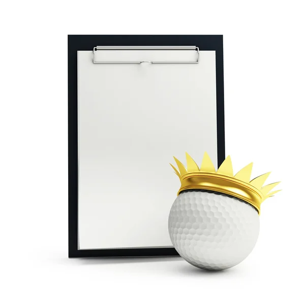 Školení plán golfové vybavení stroje — Stock fotografie