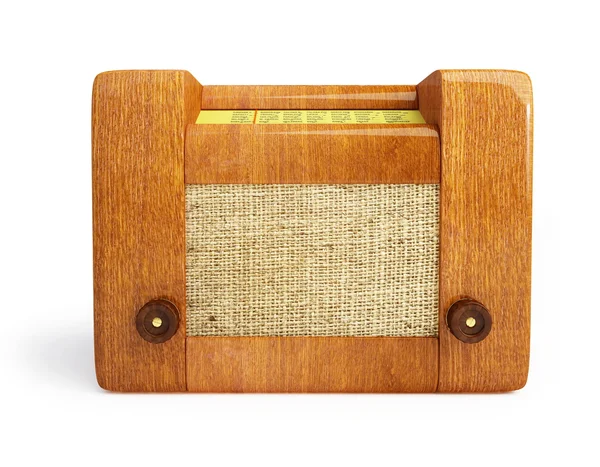 Старое радио — стоковое фото