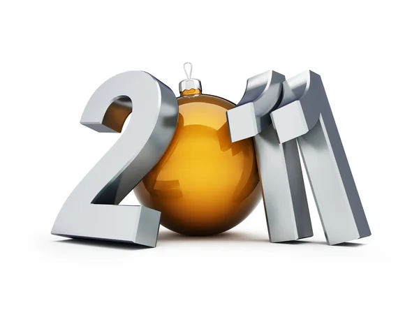 Új év 2011 — Stock Fotó