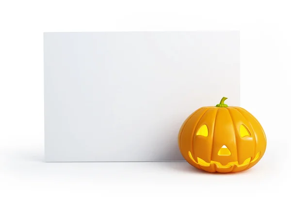 Halloween em branco — Fotografia de Stock