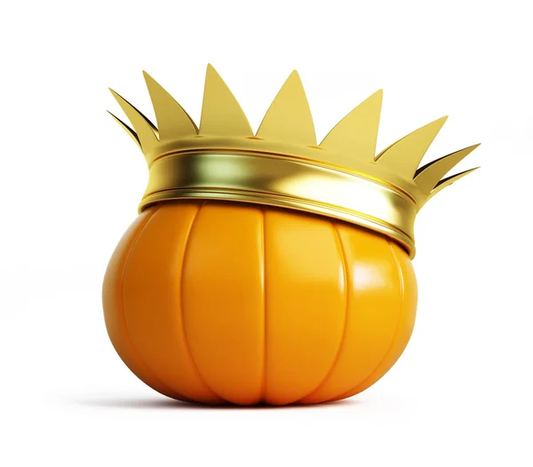 Тыквенная корона Хэллоуина — стоковое фото