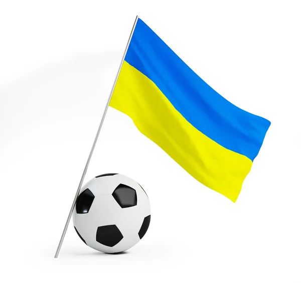 Euro 2012 futebol ucraniano — Fotografia de Stock