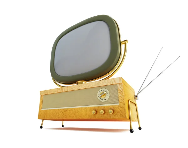 Alter Fernsehapparat — Stockfoto