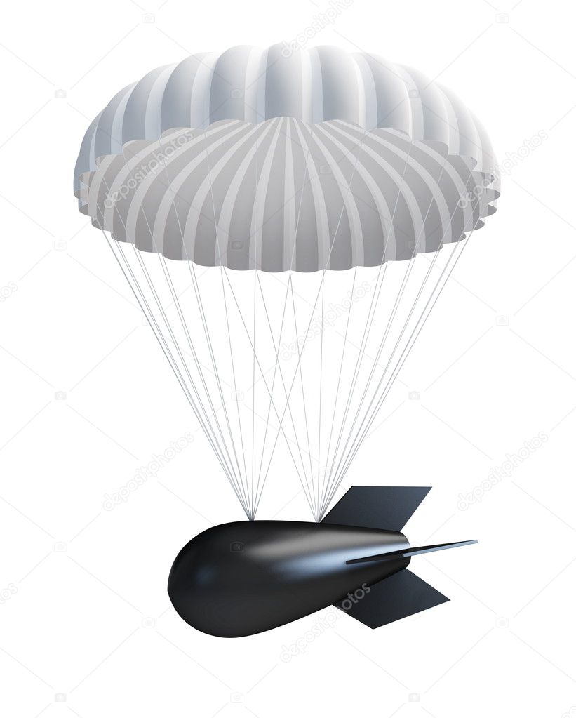 Bomb at Parachute