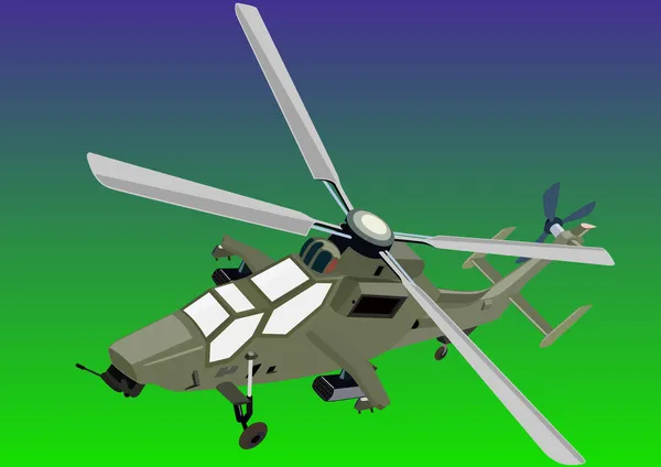 Hubschrauber — Stockvektor