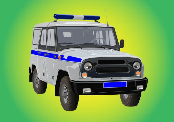Samochód policyjny — Wektor stockowy