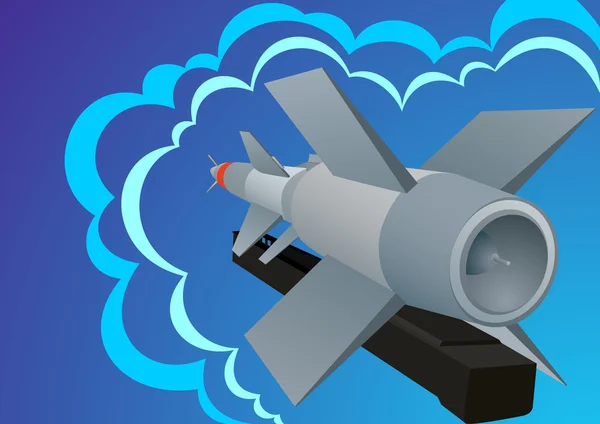Défense antimissile — Image vectorielle