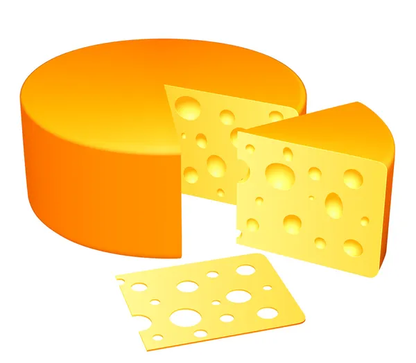 Peynir. — Stok Vektör