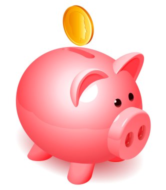 Piggy bank. clipart