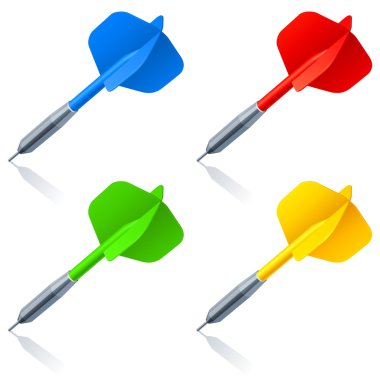 Darts. clipart