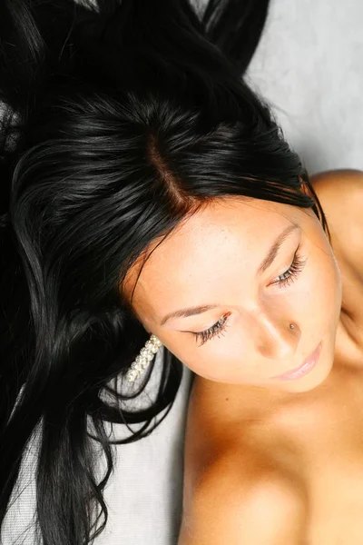 Sexy bruneta — Stock fotografie