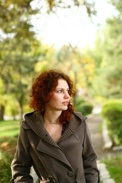 Autumn Portrait Of A Girl — Stock Photo, Image