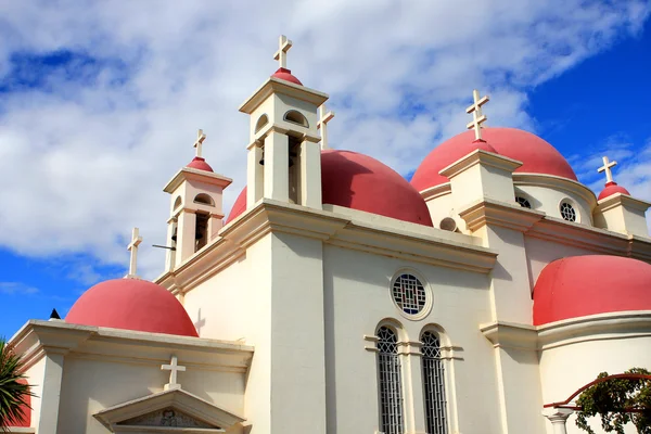 Igreja Ortodoxa (Cafarnaum ) — Fotografia de Stock