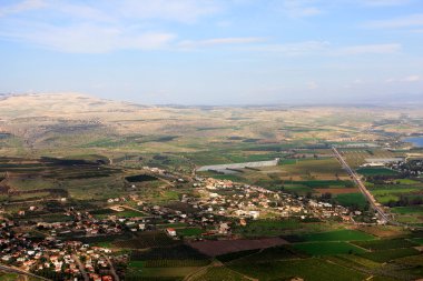 Celile arbel dağ, İsrail üzerinden görünümü