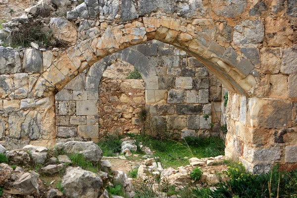 Ruines du château de Montfort, Israël — Photo