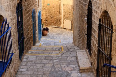 Street of Jaffa clipart