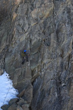 Rock climbing clipart