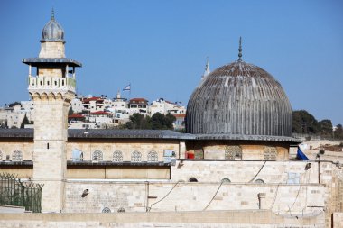 Al Aqsa Mosque in Jerusalem, Israel clipart