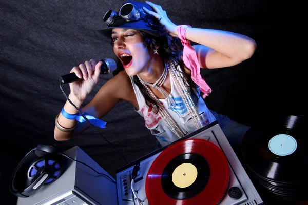Cool DJ en acción —  Fotos de Stock