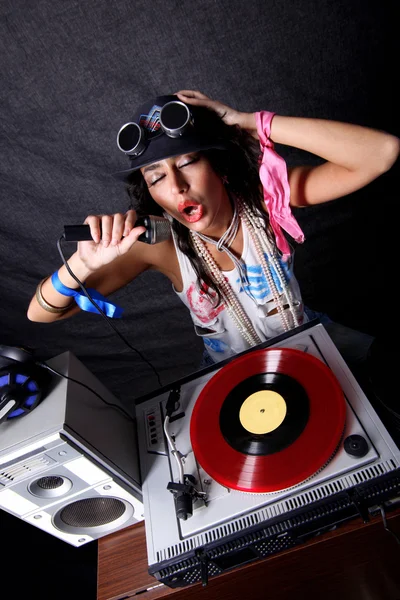 Cool DJ en action — Photo